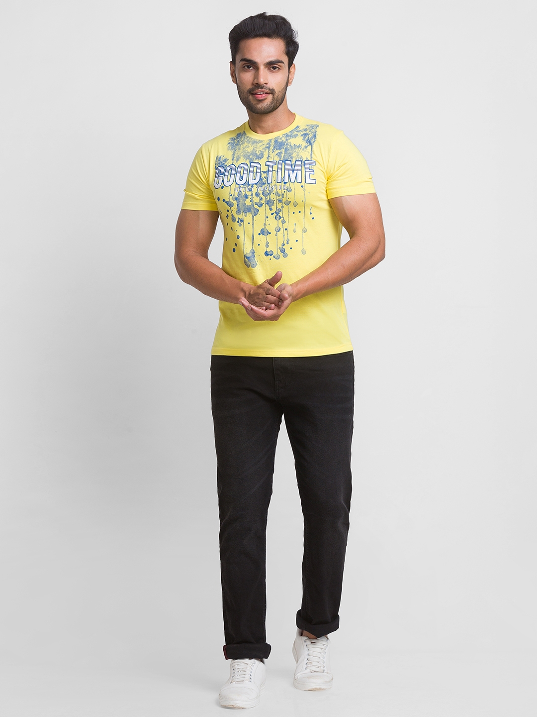 globus | Globus Yellow Printed Tshirt 0