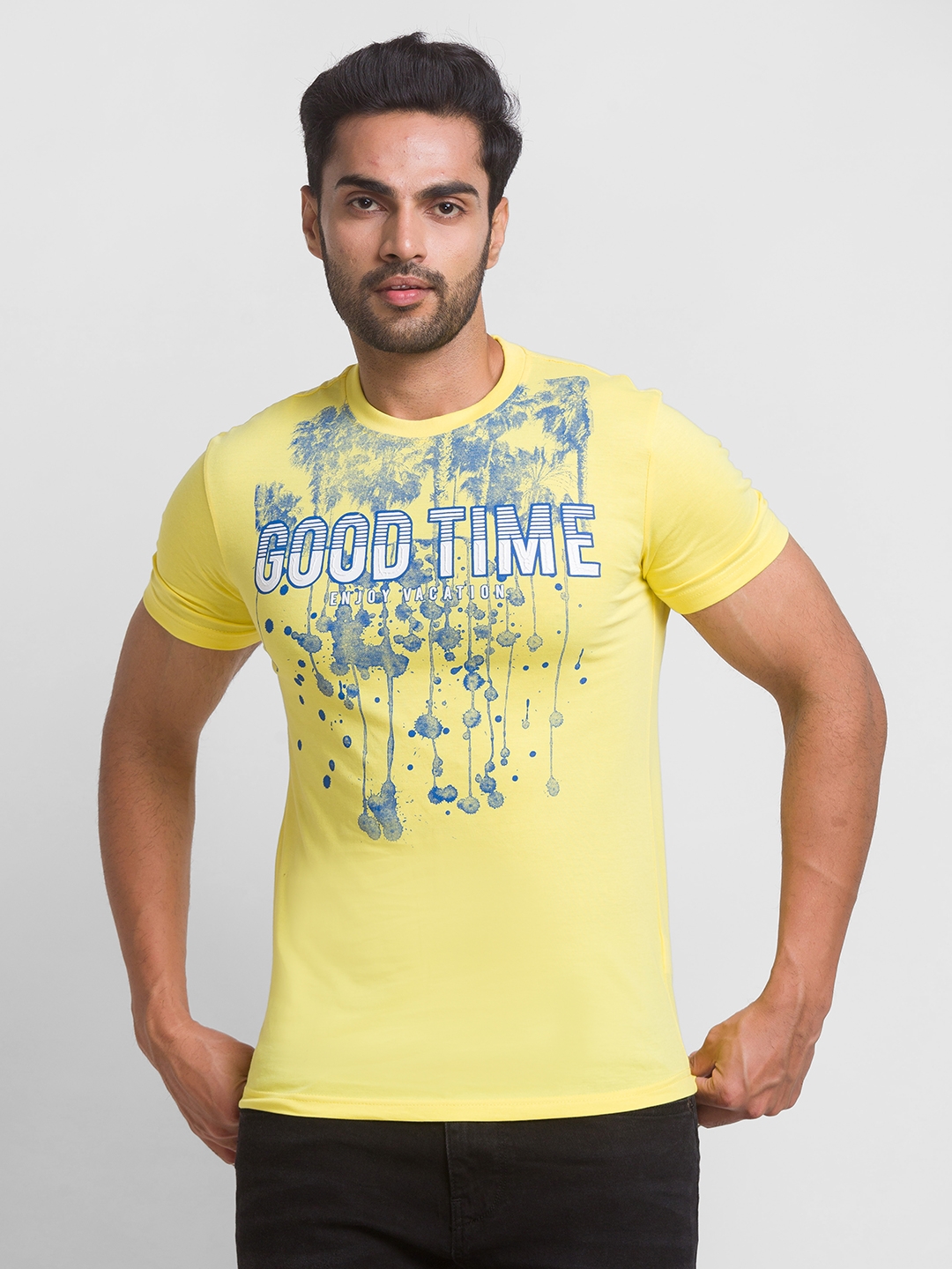 globus | Globus Yellow Printed Tshirt 5