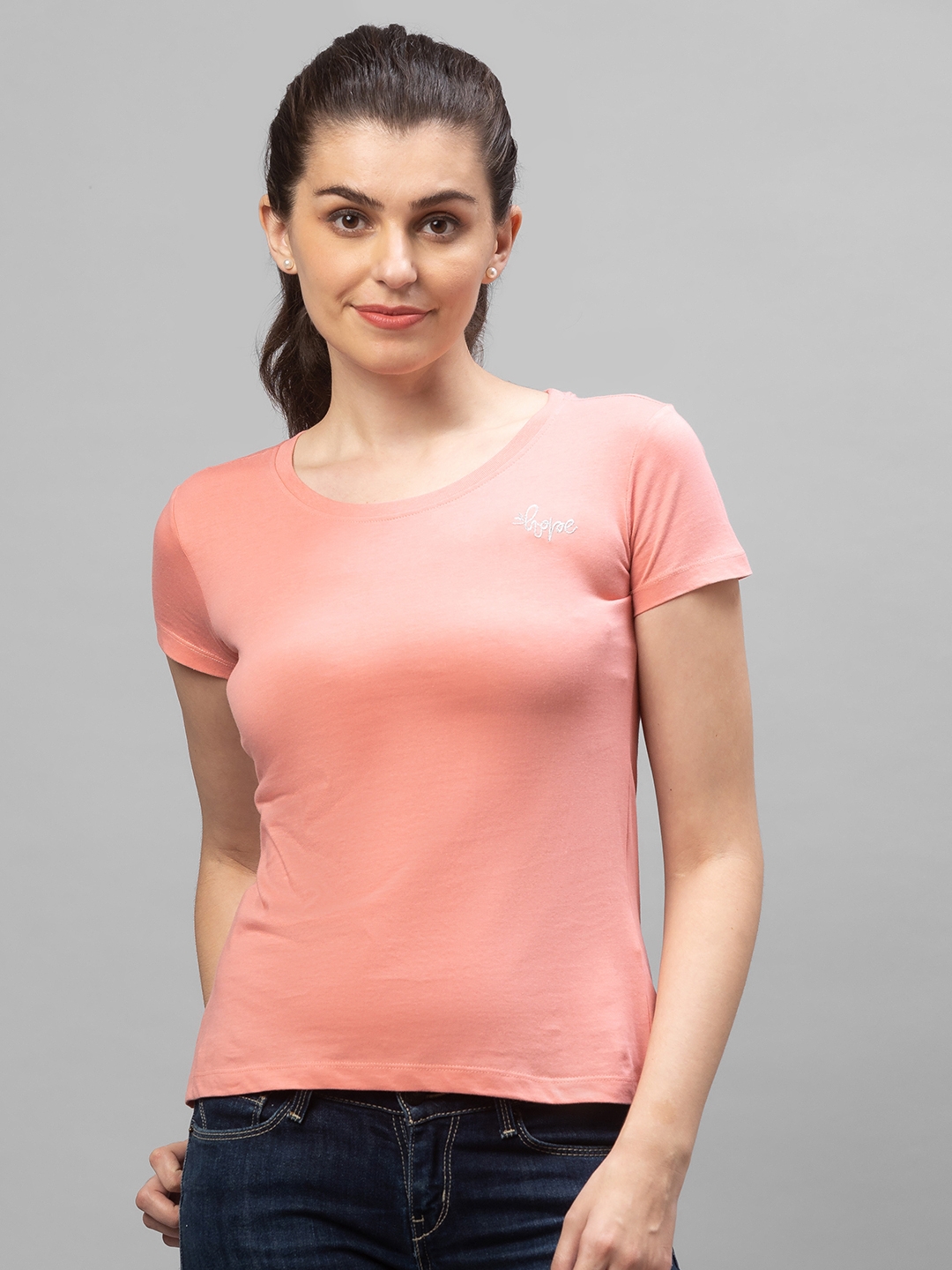globus | Globus Pink Solid Tshirt 0