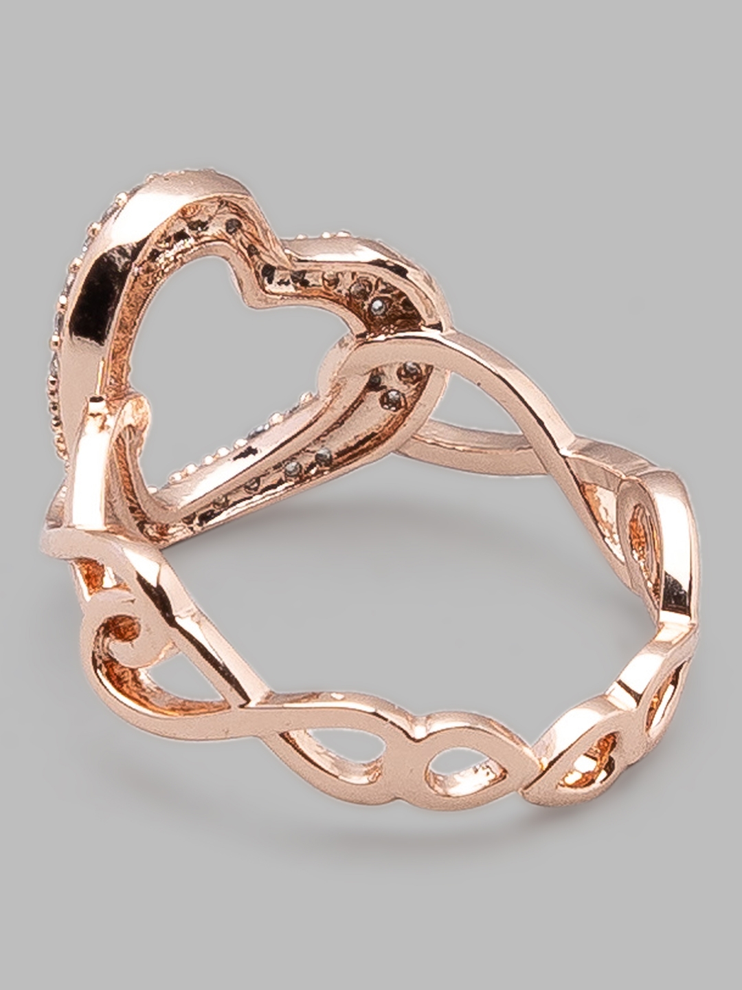 globus | Globus Rose Gold-Plated Finger Ring 1