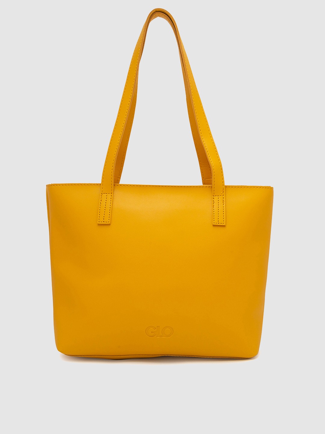 Globus Yellow Solid Handbag
