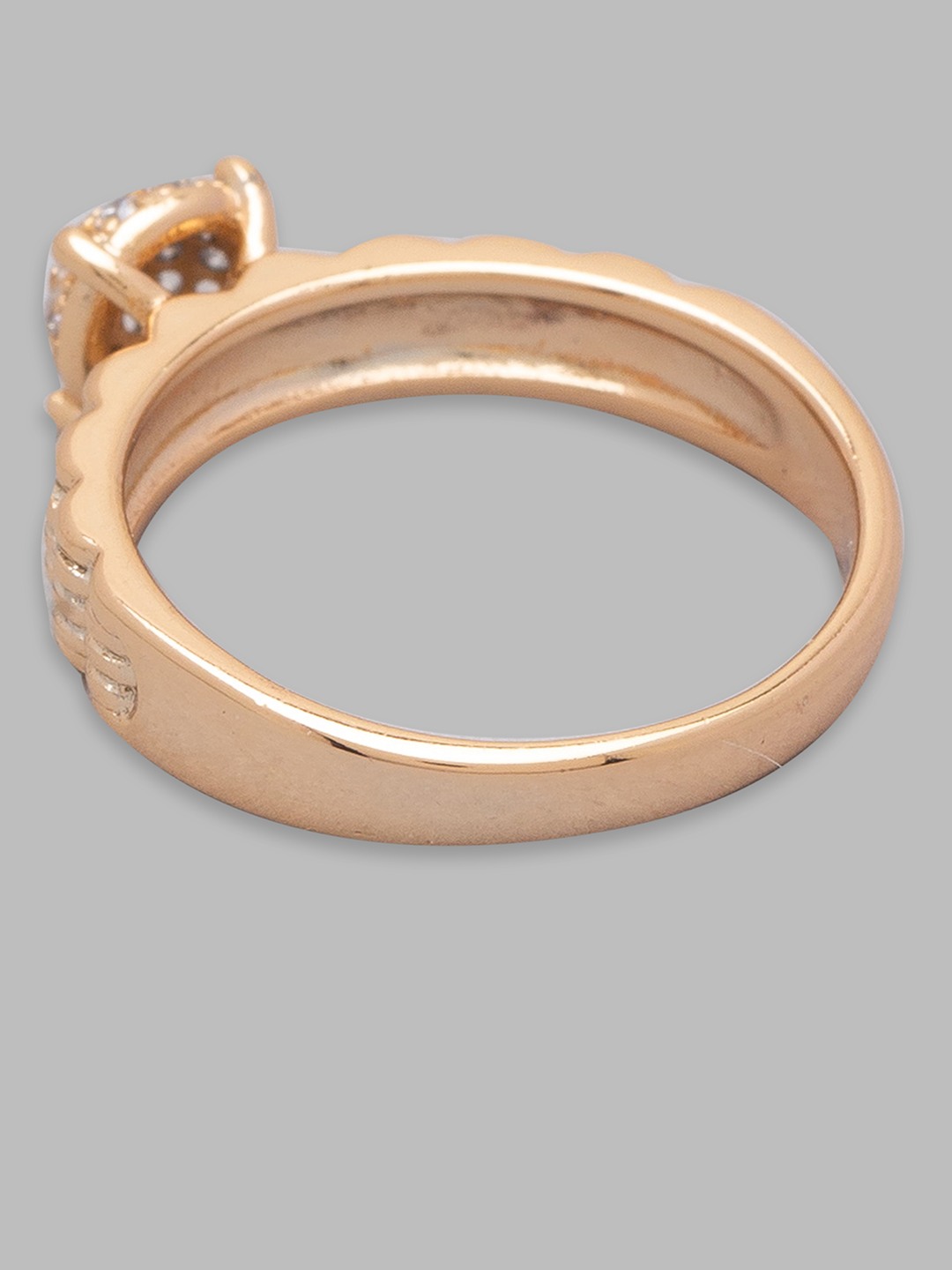 Globus Gold Plated Ring
