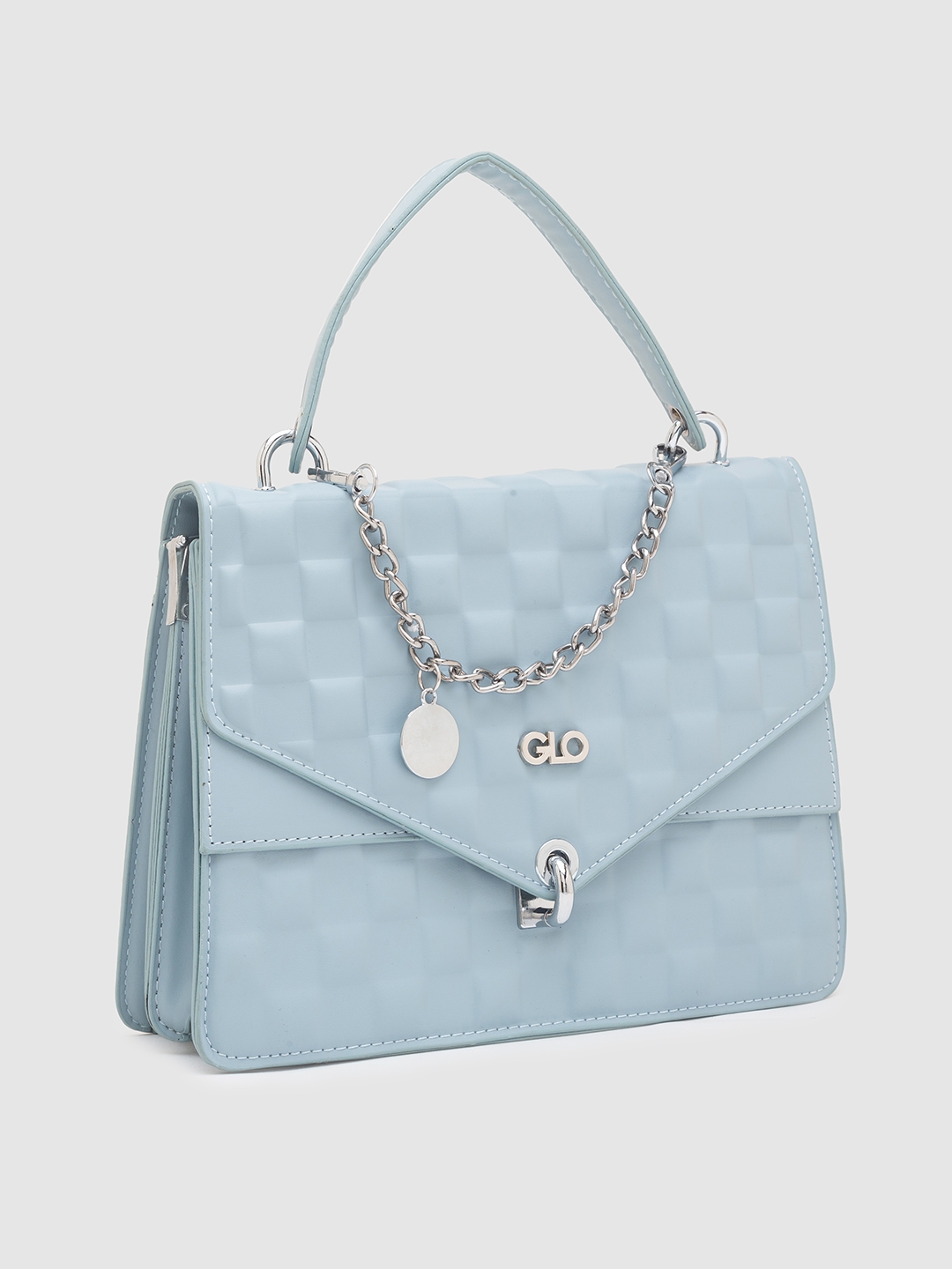 globus | Globus Blue Solid Handbag 1