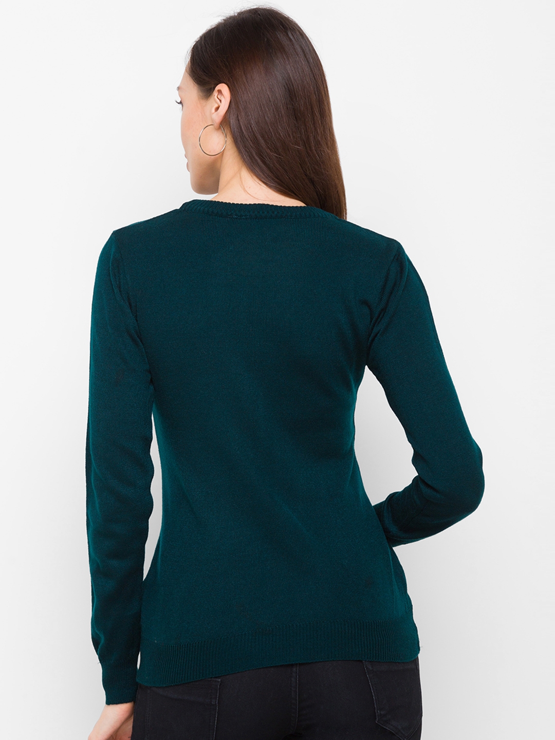 globus | Green Solid Sweater 2