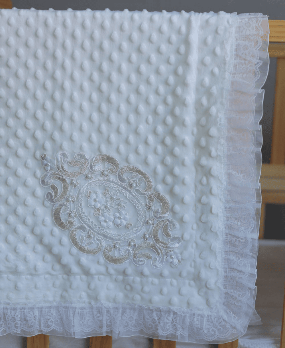 The Ivory Whisper Blanket