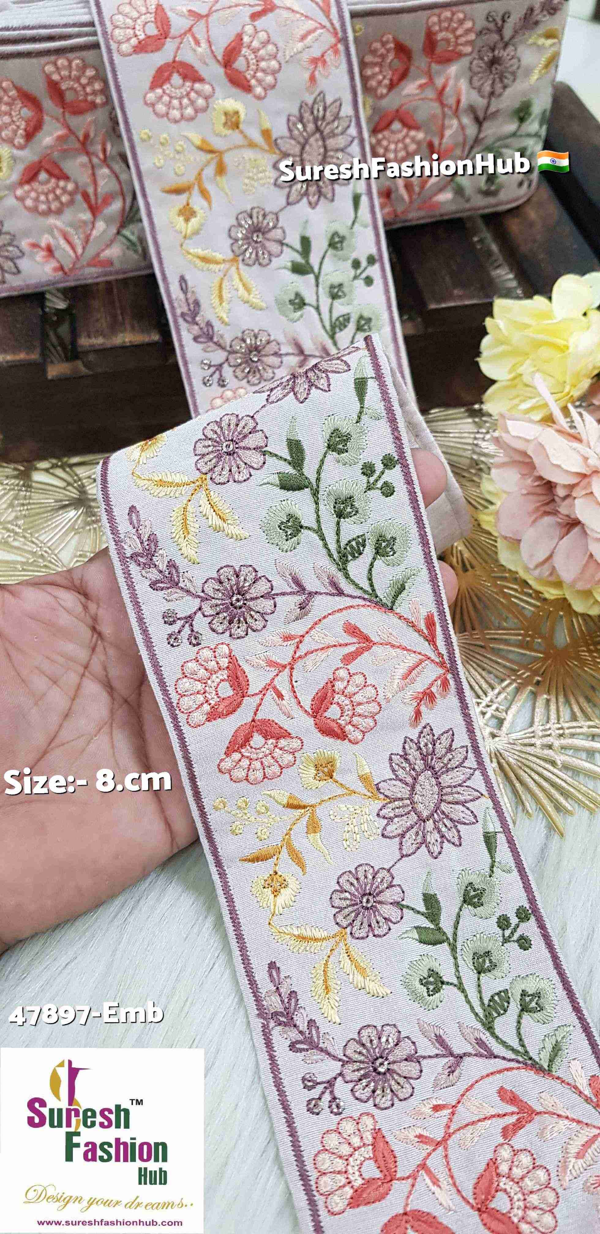 Mauve Petal Fantasy Lace