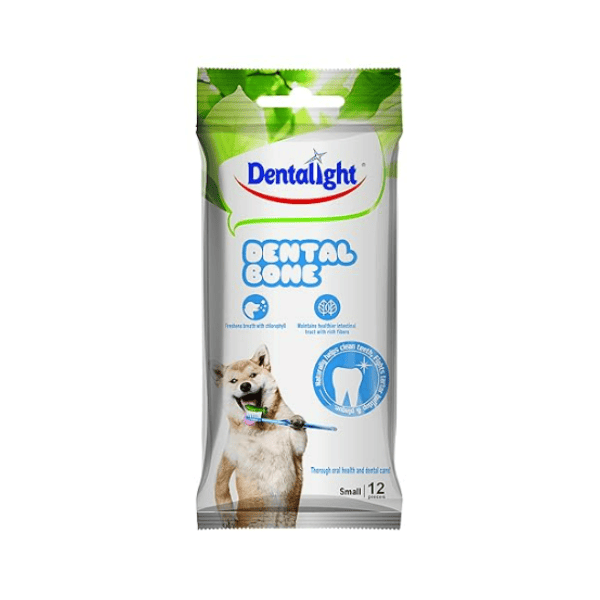 Gnawlers Dentalight Dental Bone Dog Treats - 12 Pcs
