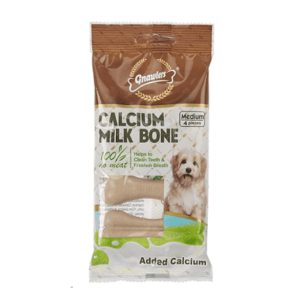 Gnawlers Calcium Milk Bone(12 x 1)