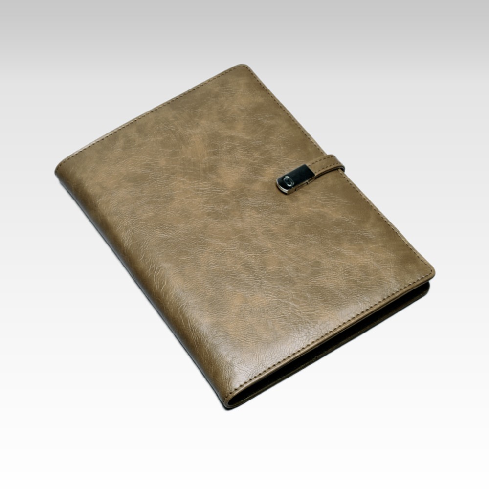 Unmet Desire A5 Mochino Series Cream Color Personal Organizer Top View Placed Diagonally