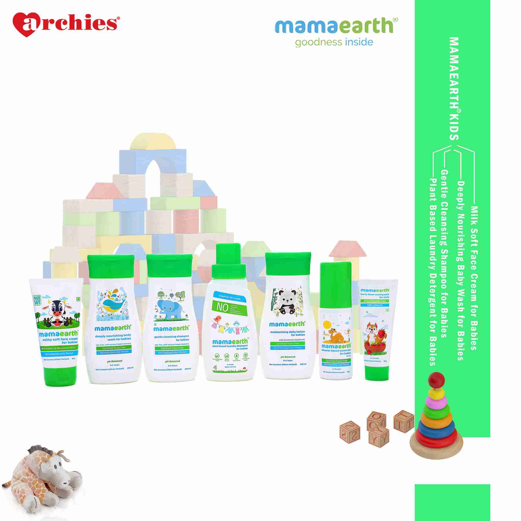 Mamaearth baby clearance kit price