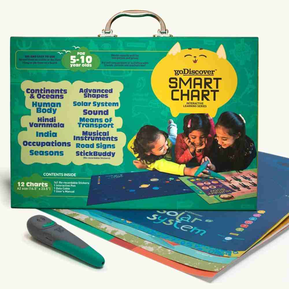Go Discover Smart Chart - Interactive Learning Series Games for Kids age 5Y+