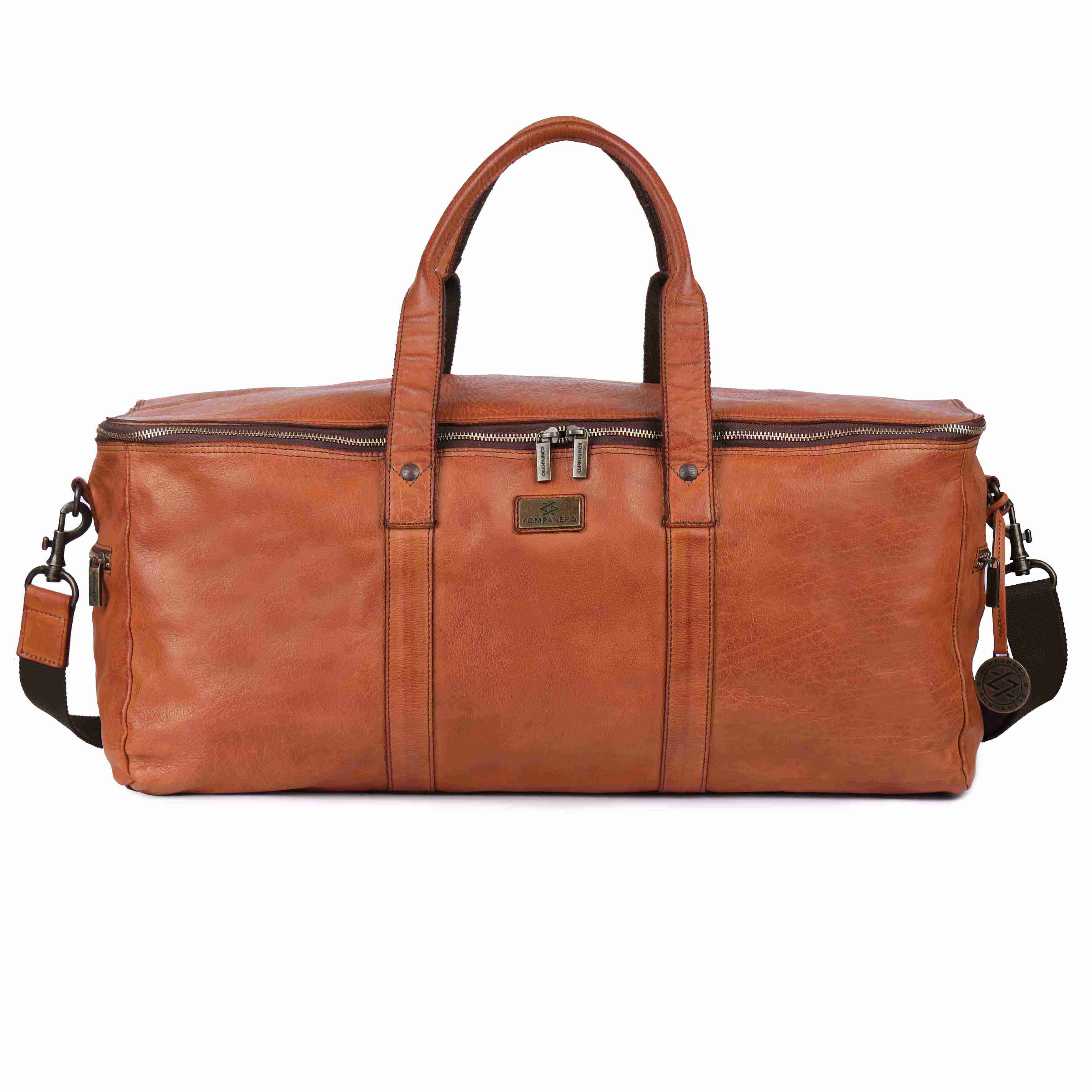 John - The Travel Bag -Cognac