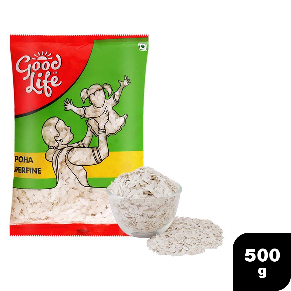 Good Life Superfine Thin Poha / Aval 500 G
