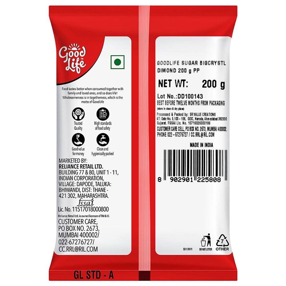 Good Life Big Crystal Diamond Sugar 200G
