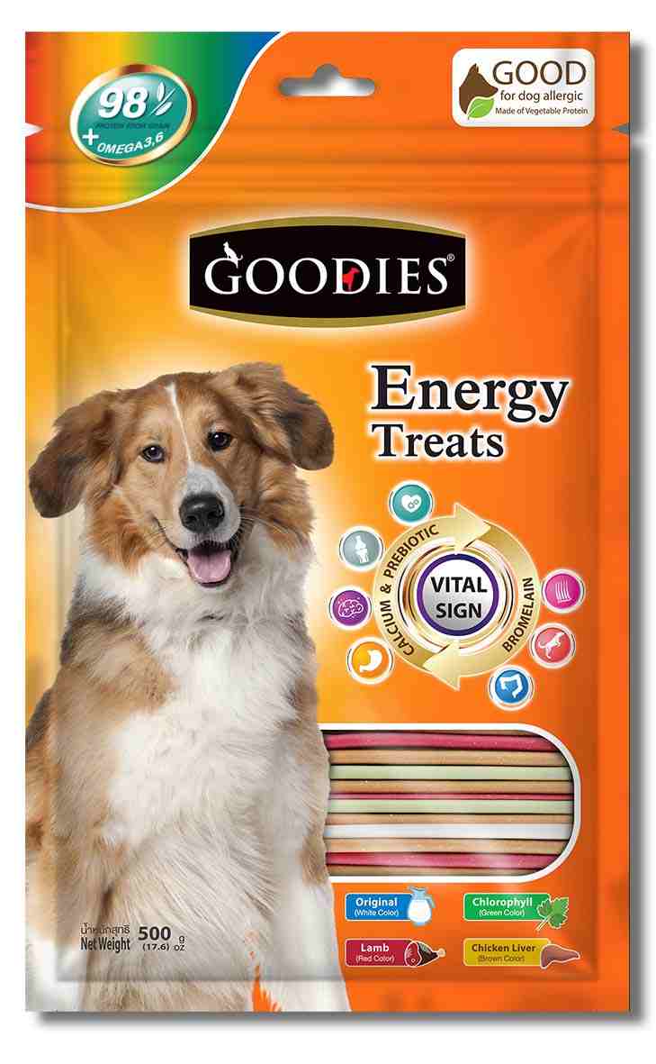 Goodies Energy Dog Treats - Mix Stick - 125 g