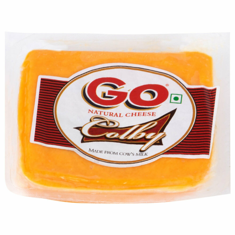 Go Colby Natural Cheese Block 200 G (Pack)