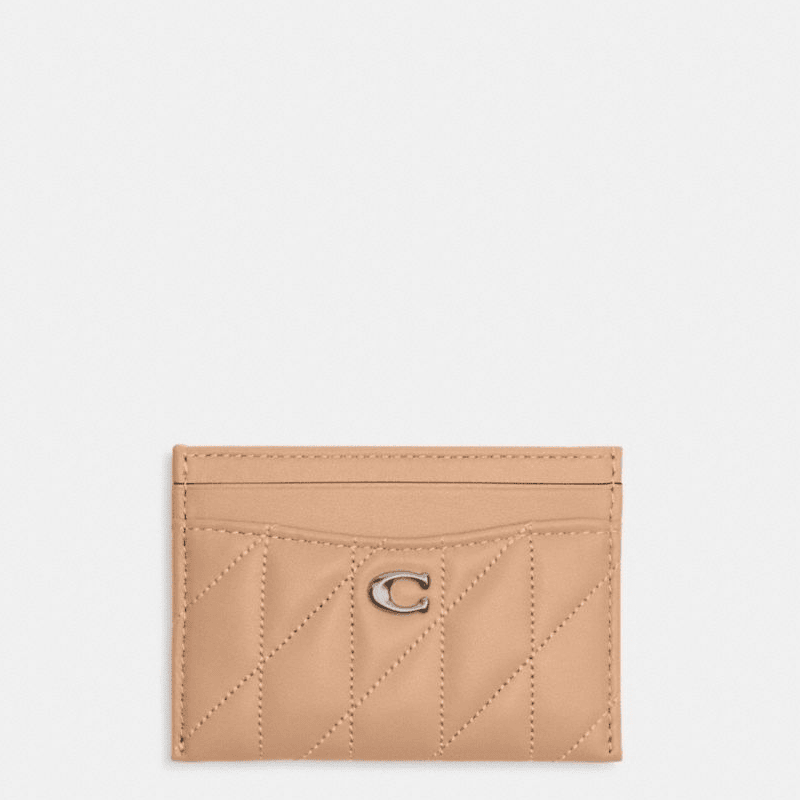 Quilted Pillow Leather Essential Card Case
