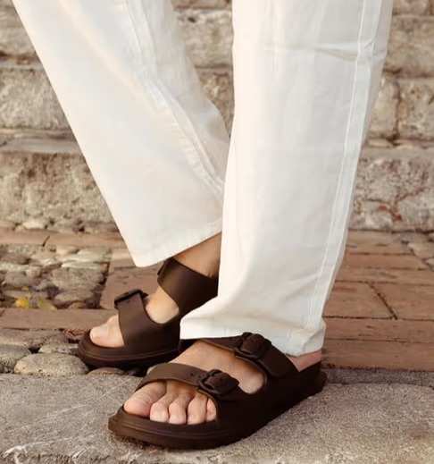 Sakura Buckle Men C Brown