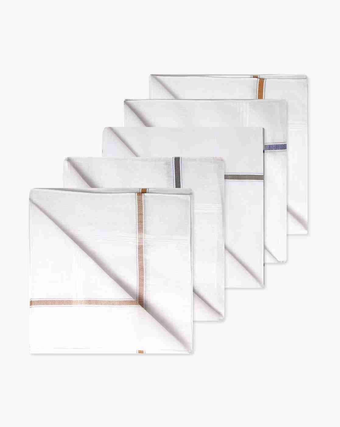 Graviti | Woven Handkerchief with Contrast Border|0