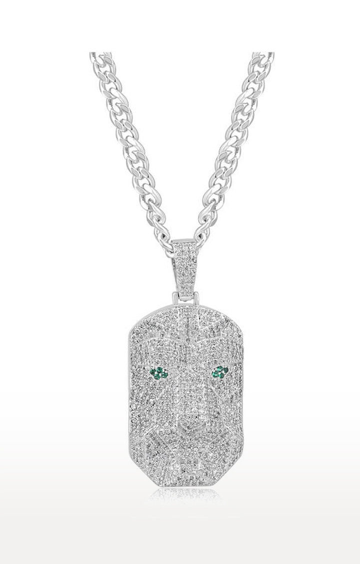 WRAPGAME | Unisex Silver Green Eyed Panther