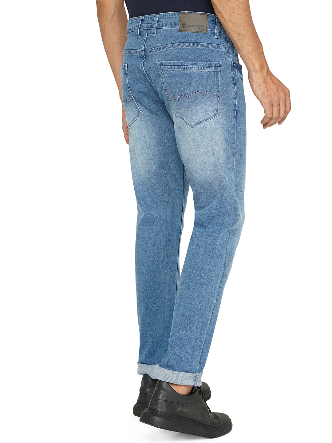 Greenfibre | Blue Washed Straight Fit Jeans | Greenfibre 2