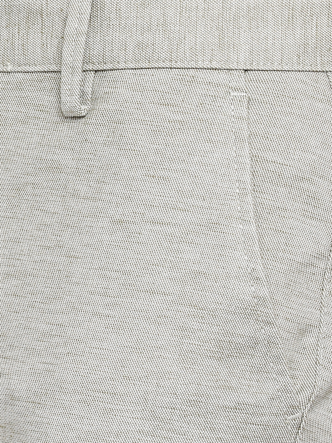 Greenfibre | Light Grey Self Design Super Slim Fit Casual Trouser | Greenfibre 4