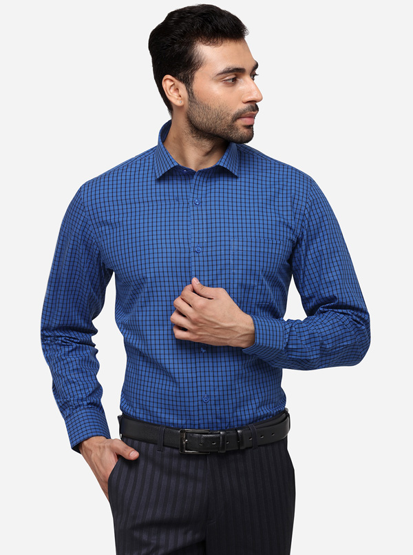 Prussian blue shirt on sale
