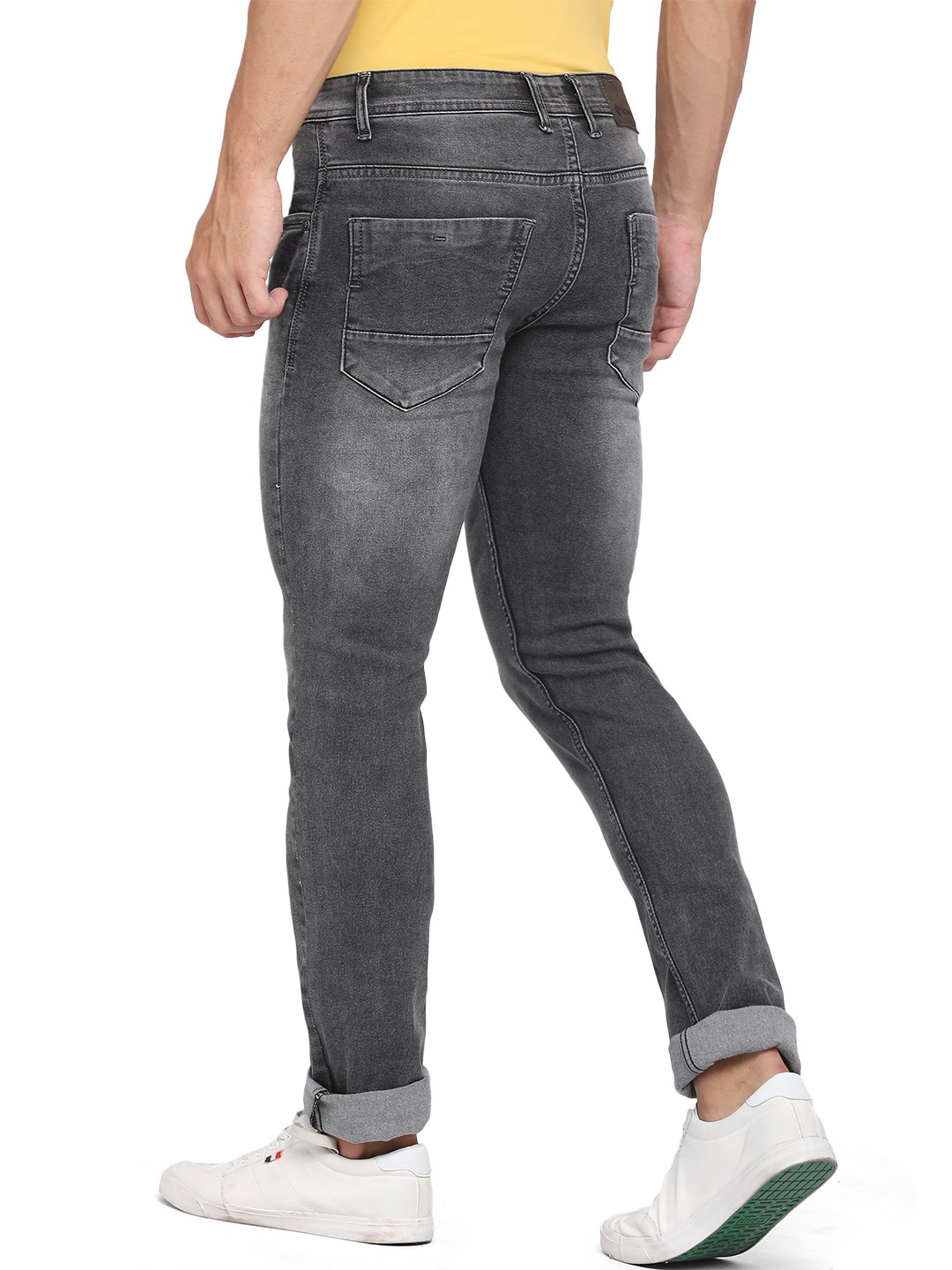 Steel grey jeans sales