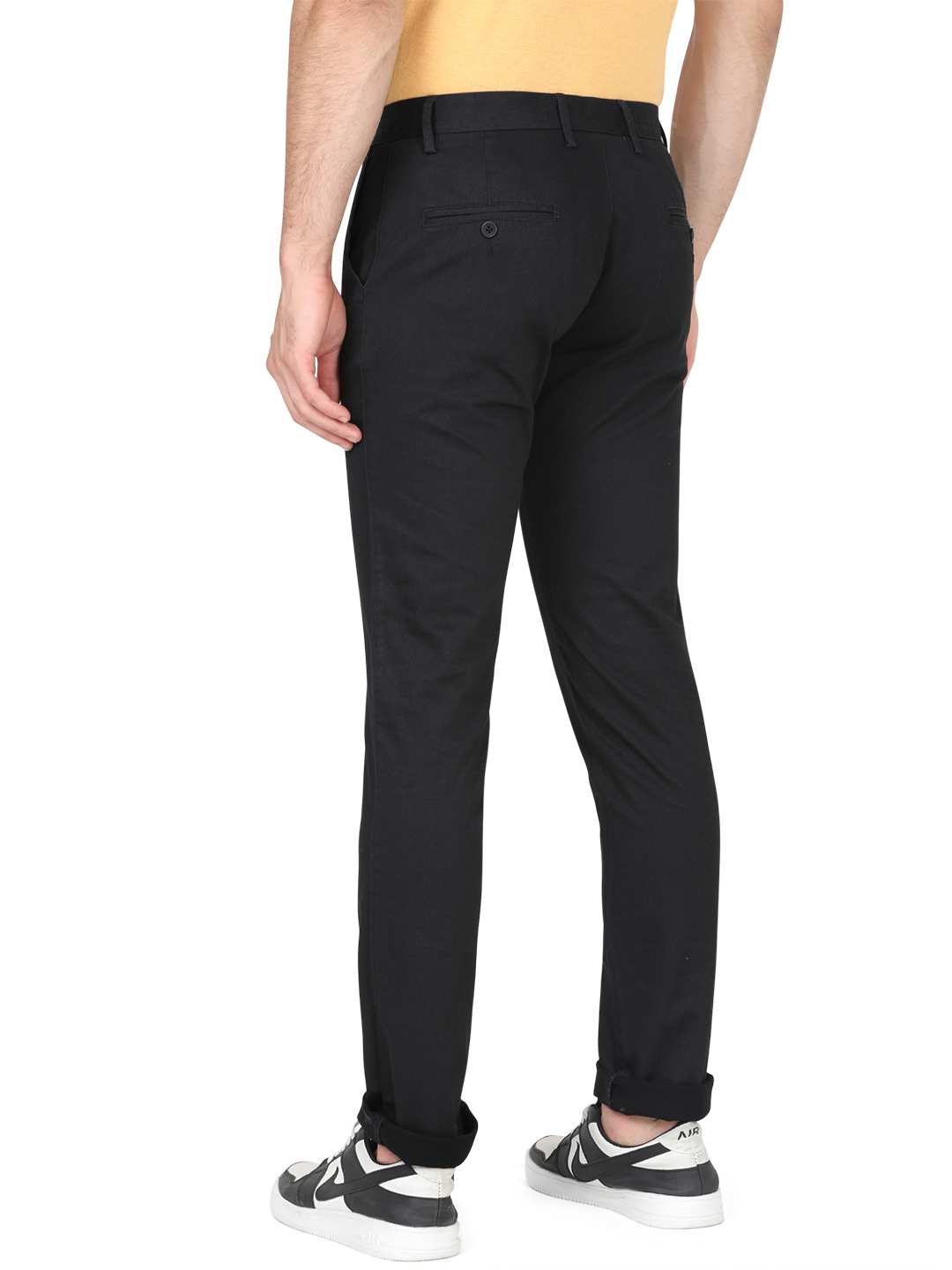 Pants For Men Work Casual Slim Fit Loose Cotton Plus Size Pocket Lace Up  Elastic Waist Trousers Trousers - Walmart.com