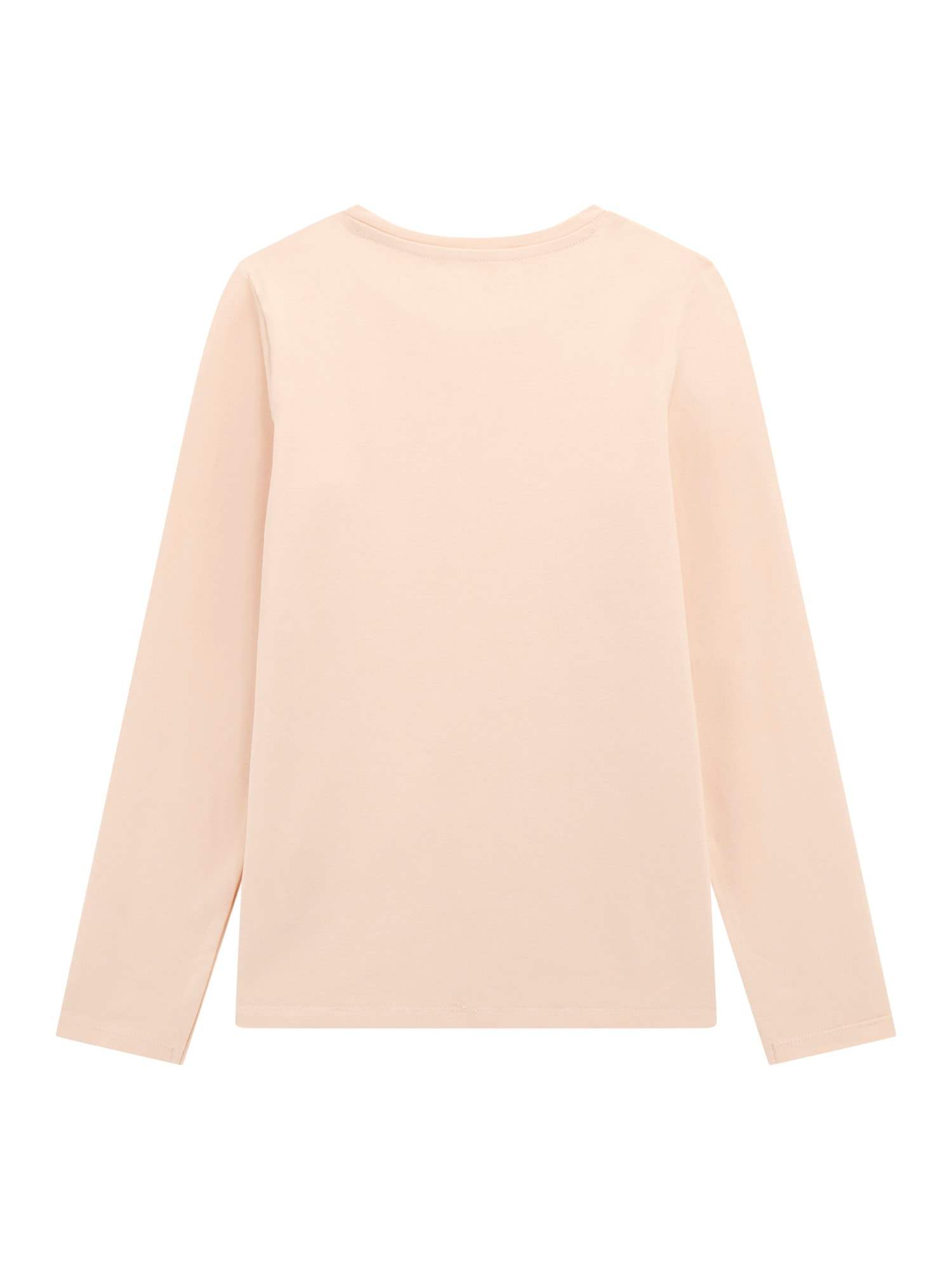 Guess Girls Peach Printed Regular Fit T-Shirt