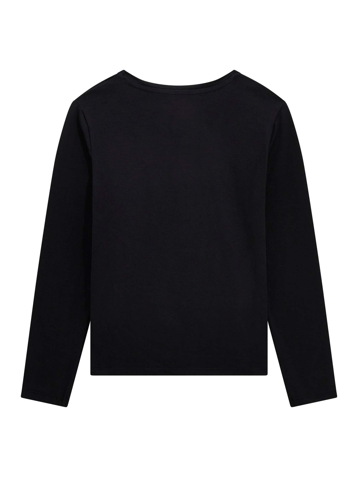 Guess Girls Jet Black A996 Printed Regular Fit T-Shirt