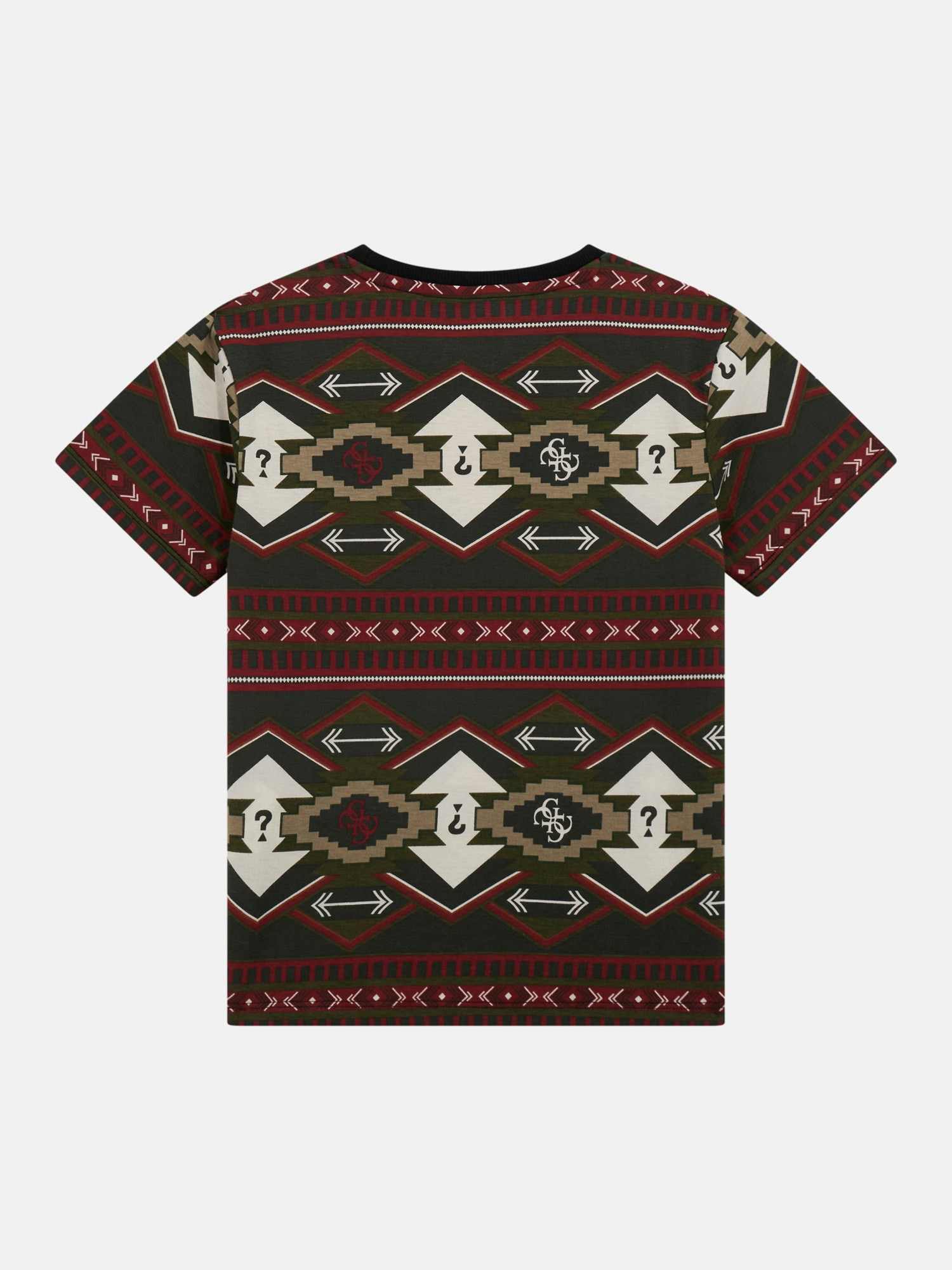 Guess Boys Multicolour Printed Regular Fit T-Shirt