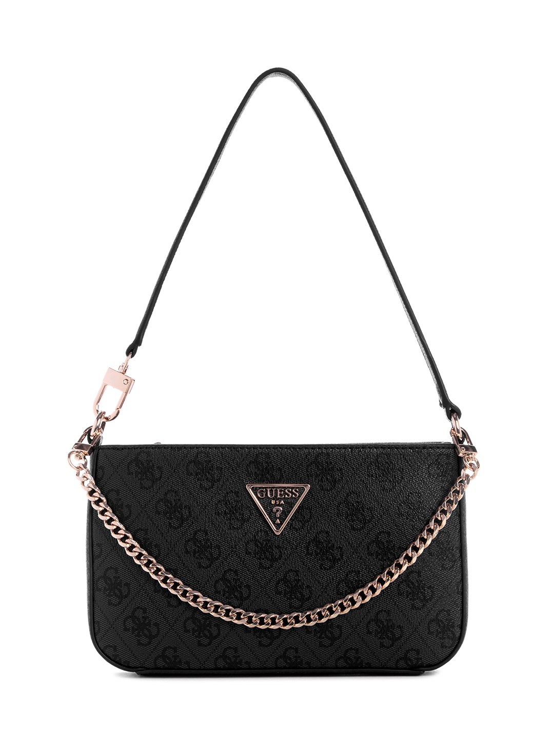 Guess Women Grey Printed Mini Shoulder Bag