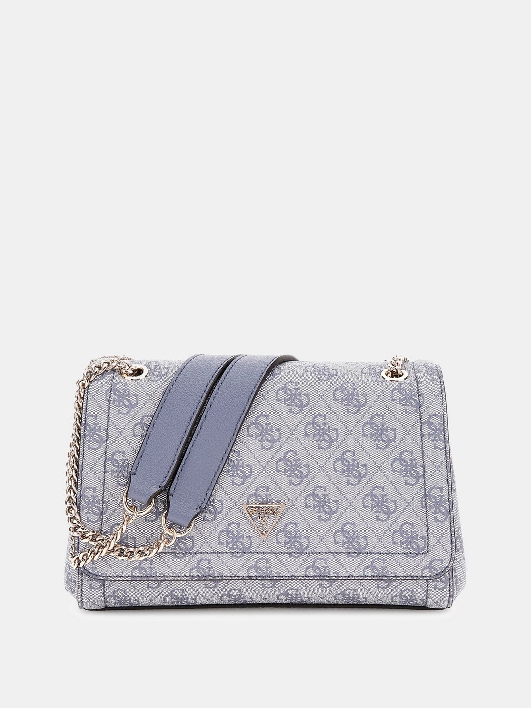Taupe Printed Noelle Convertible Crossbody Bag