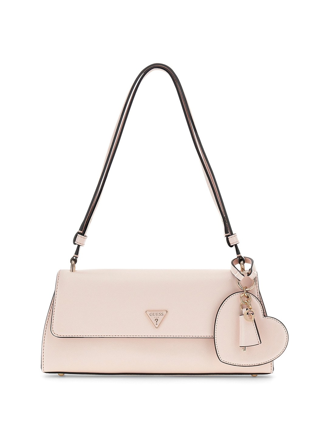 Women's Light Rose Solid Pu Isobel Convertible Shoulder Bag