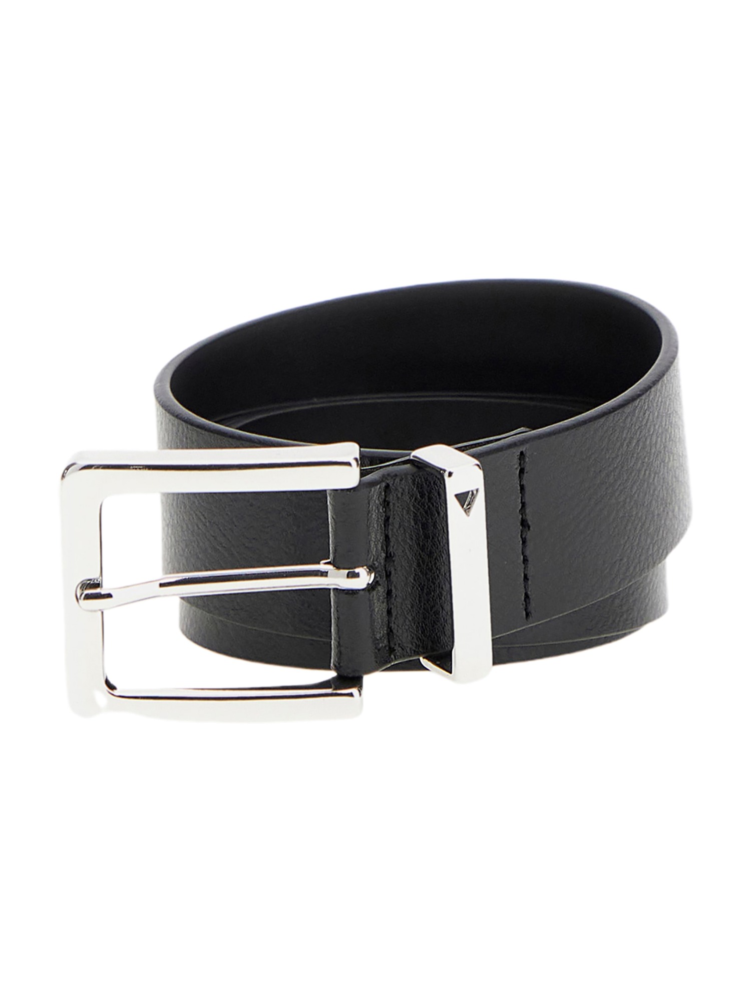 GUESS Black Leather Men's Belts