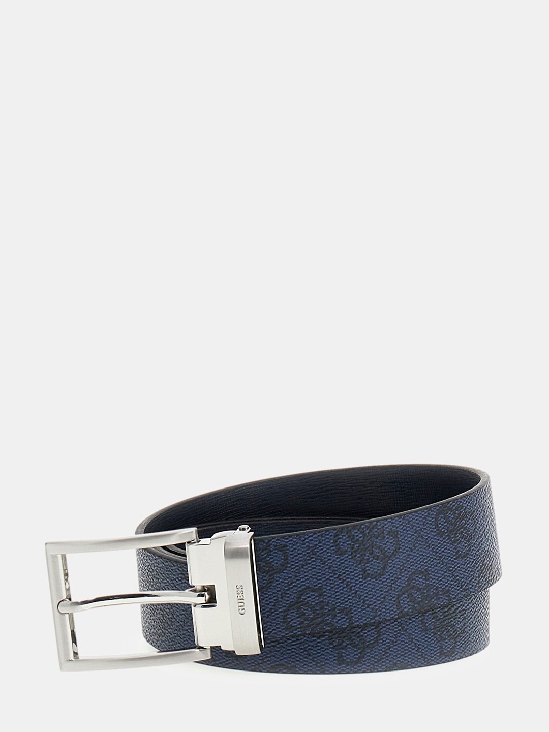 Men Blue Printed Belt