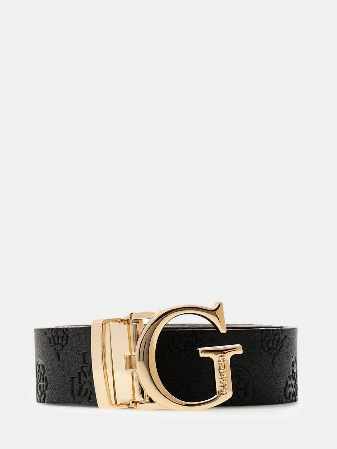 Guess Tisha Monogram Adjustable & Reversible Belt