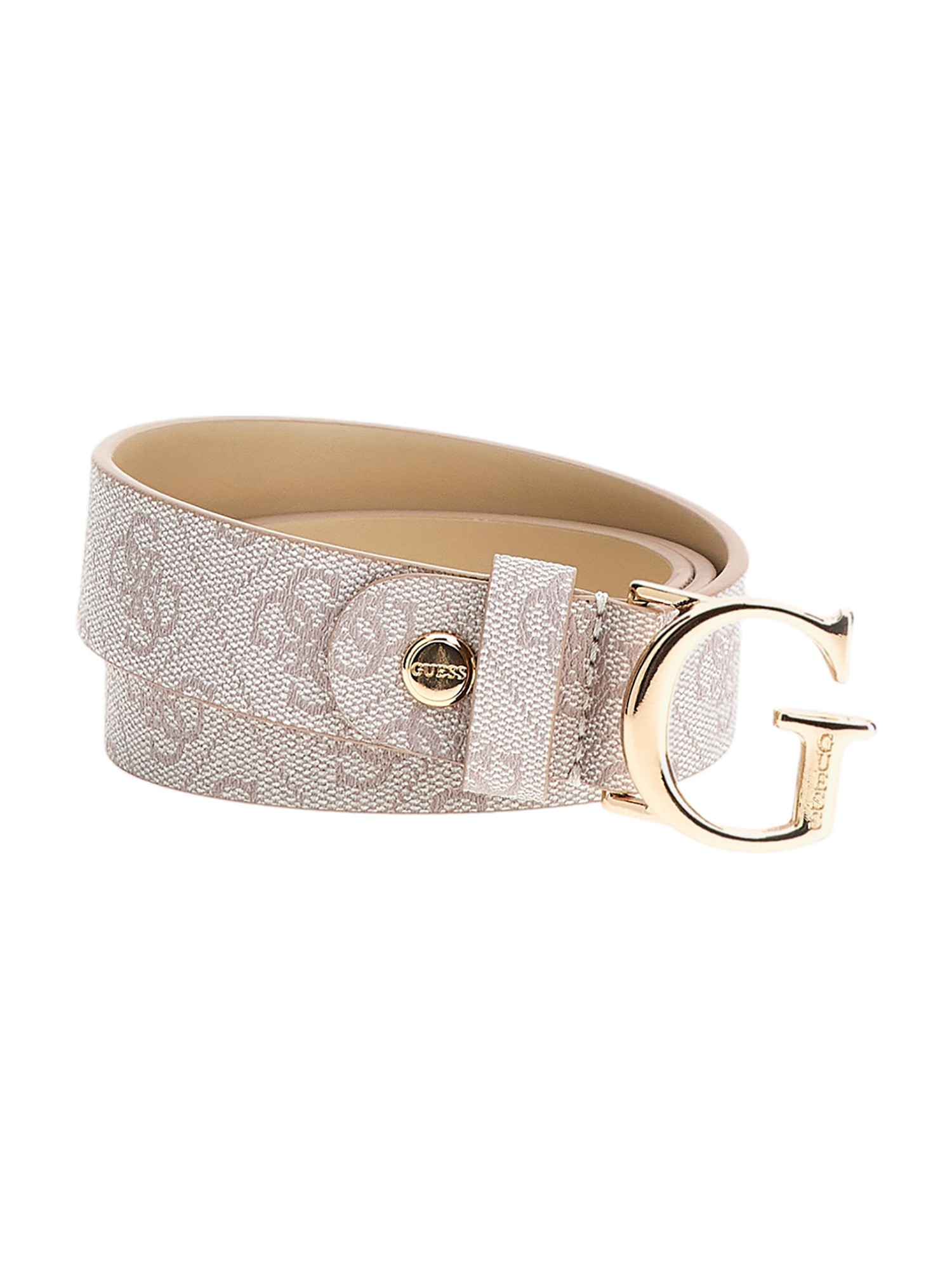 Guess Dove Logo Polyester Women's Pant Belt