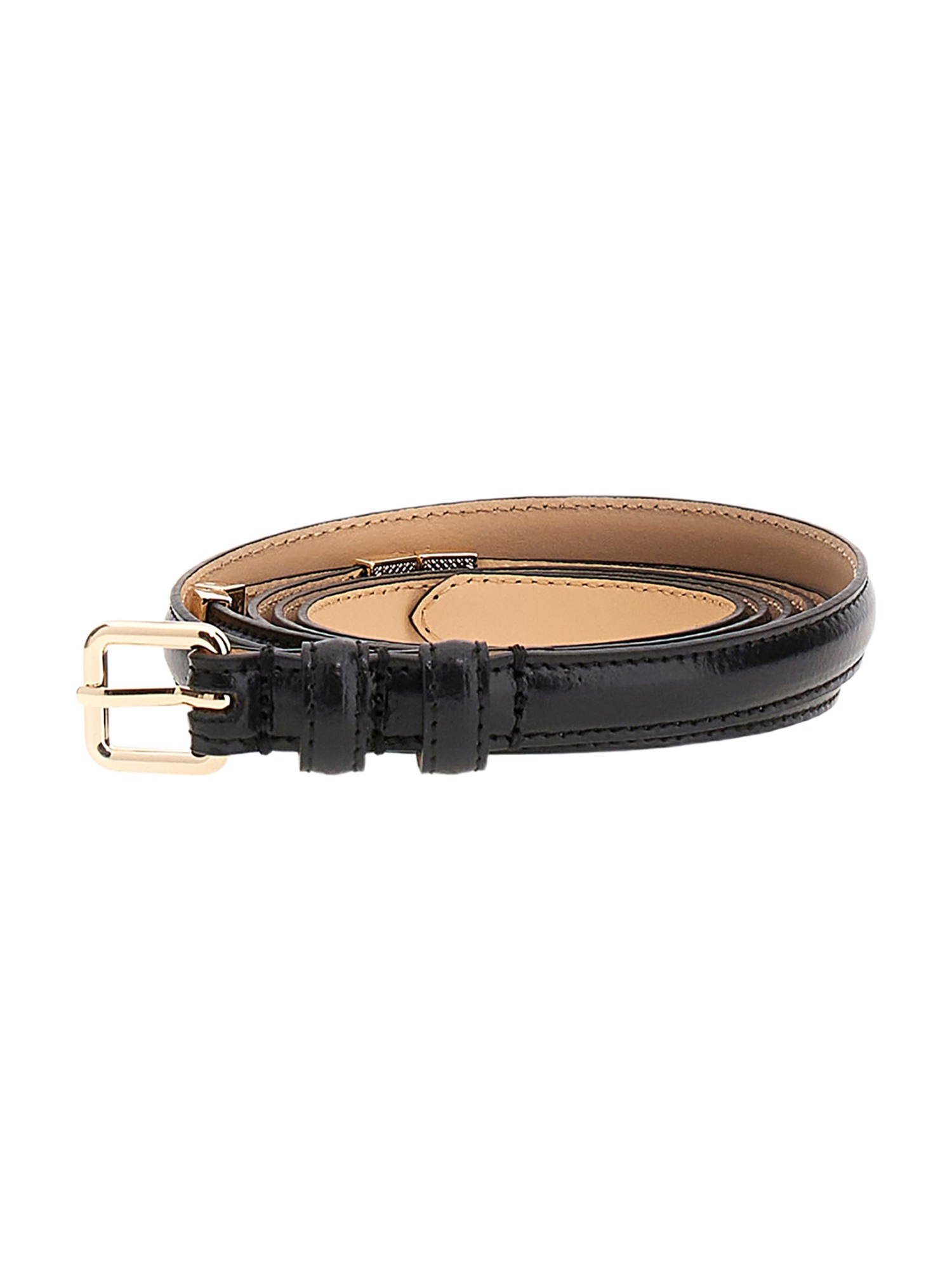 Guess Black Leather Women's Waist Belt