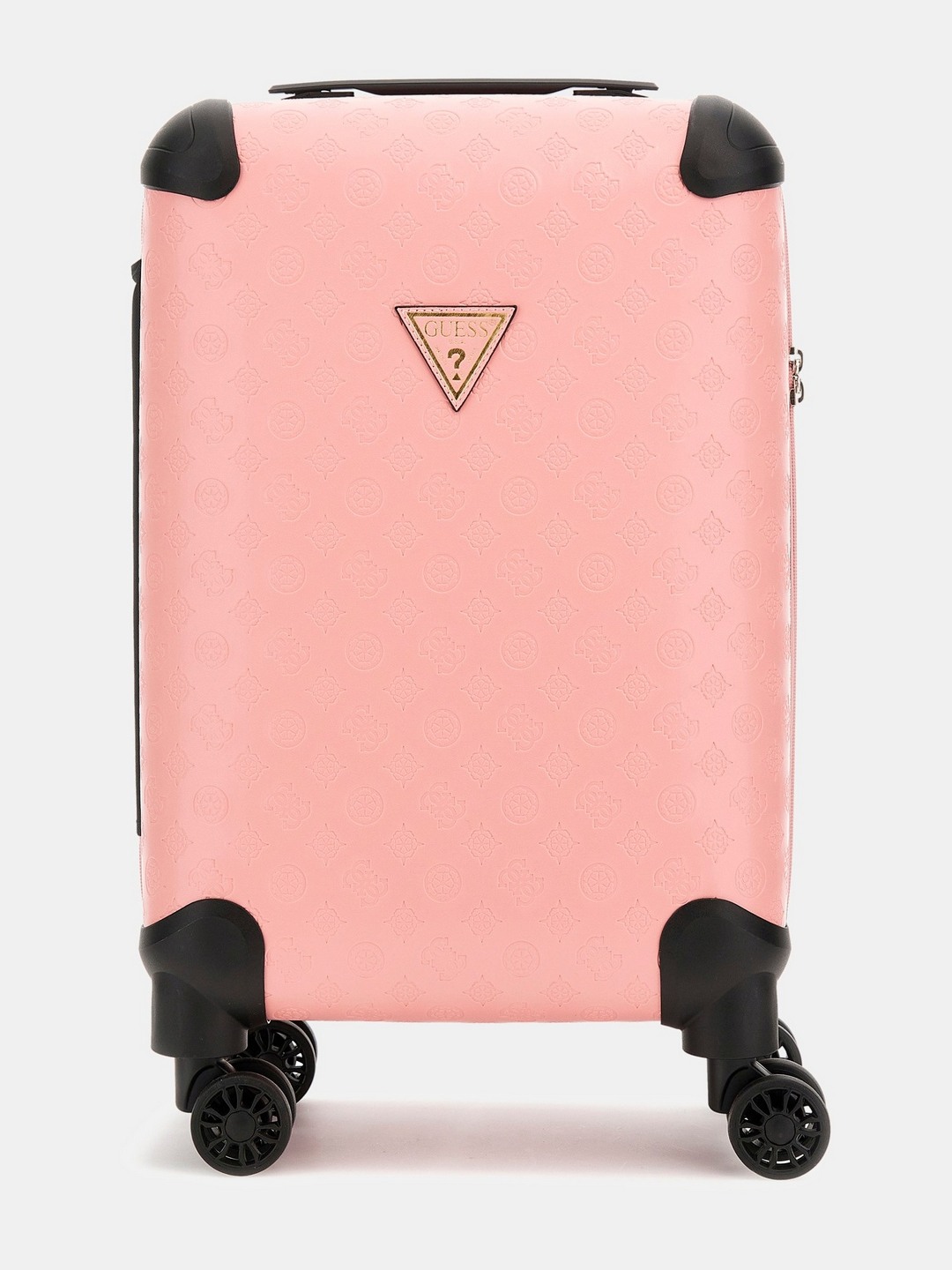 Pink Embossed Wilder 18 In 8-Wheeler Trolley