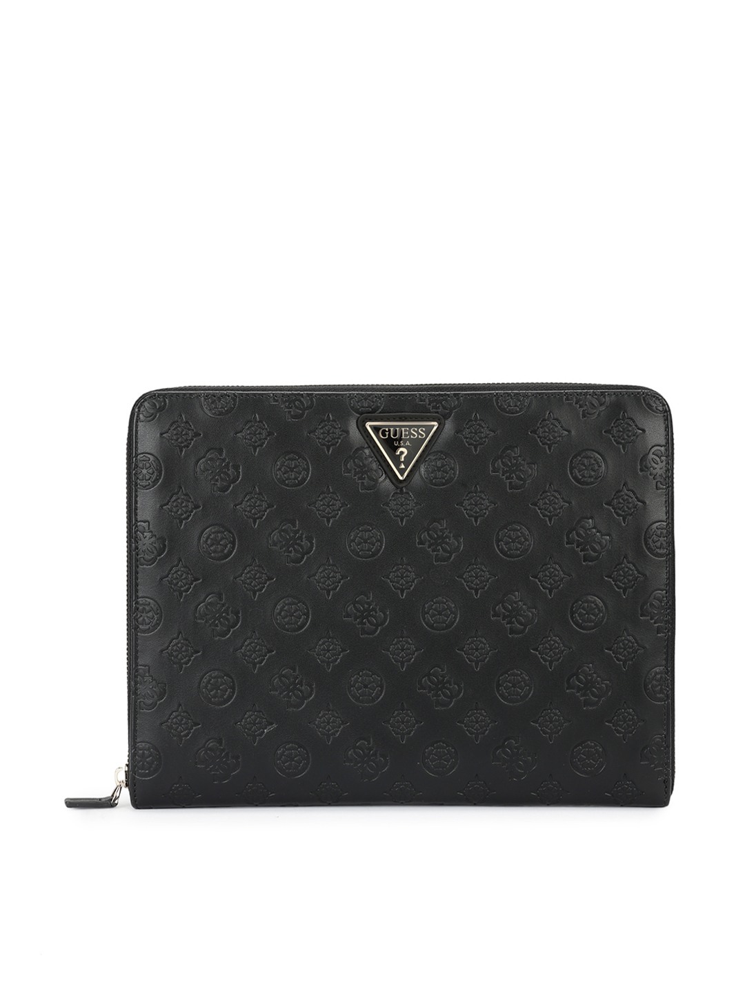 Guess Black Textured Wilder Tech Case