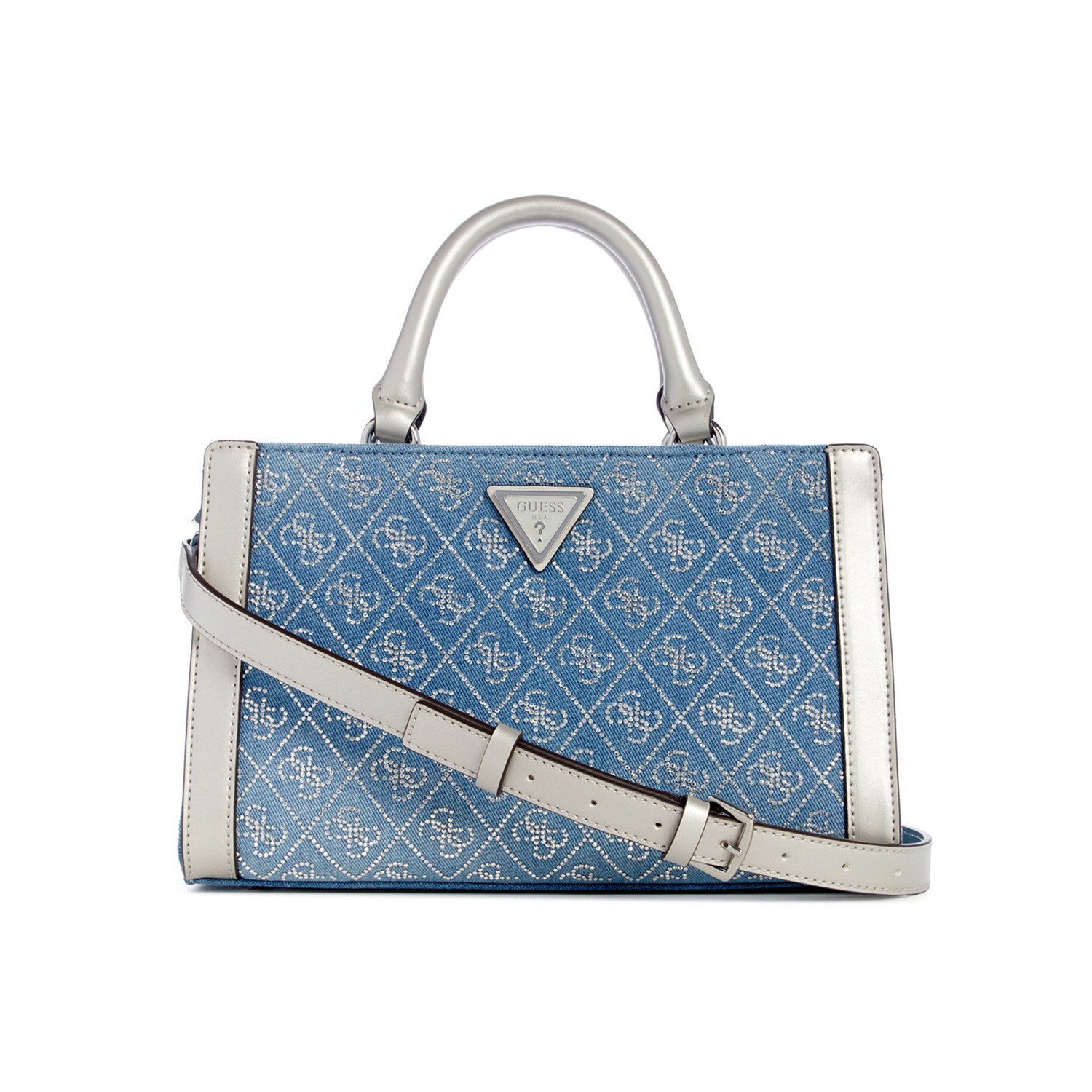 Guess Monogram Dili Small Satchel