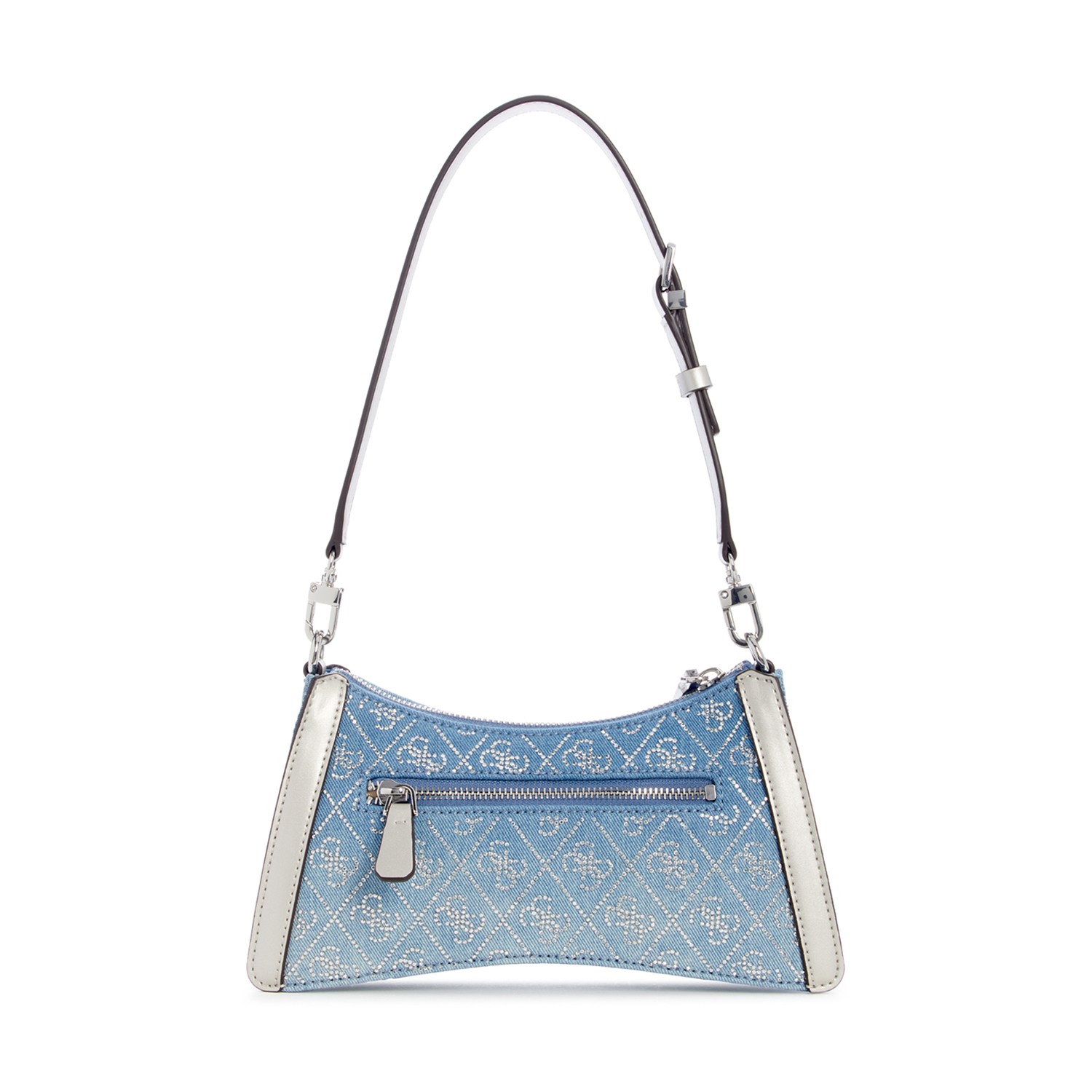 Guess Embellished Dili Top Zip Shoulder Bag