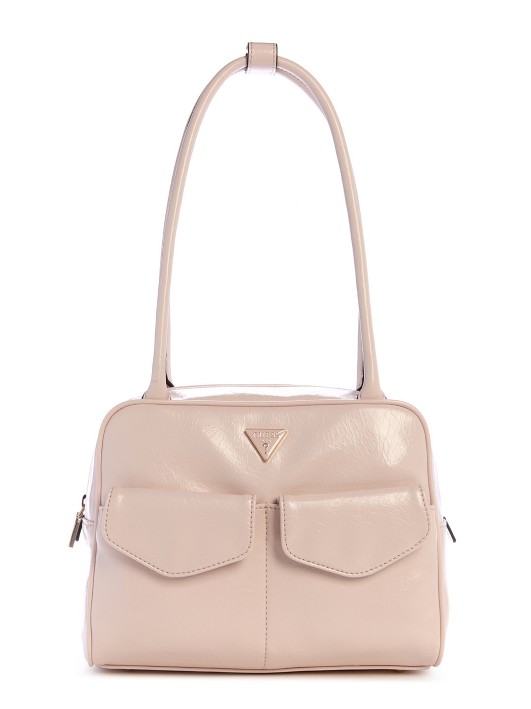 Pink Solid Waldena Shoulder Bag