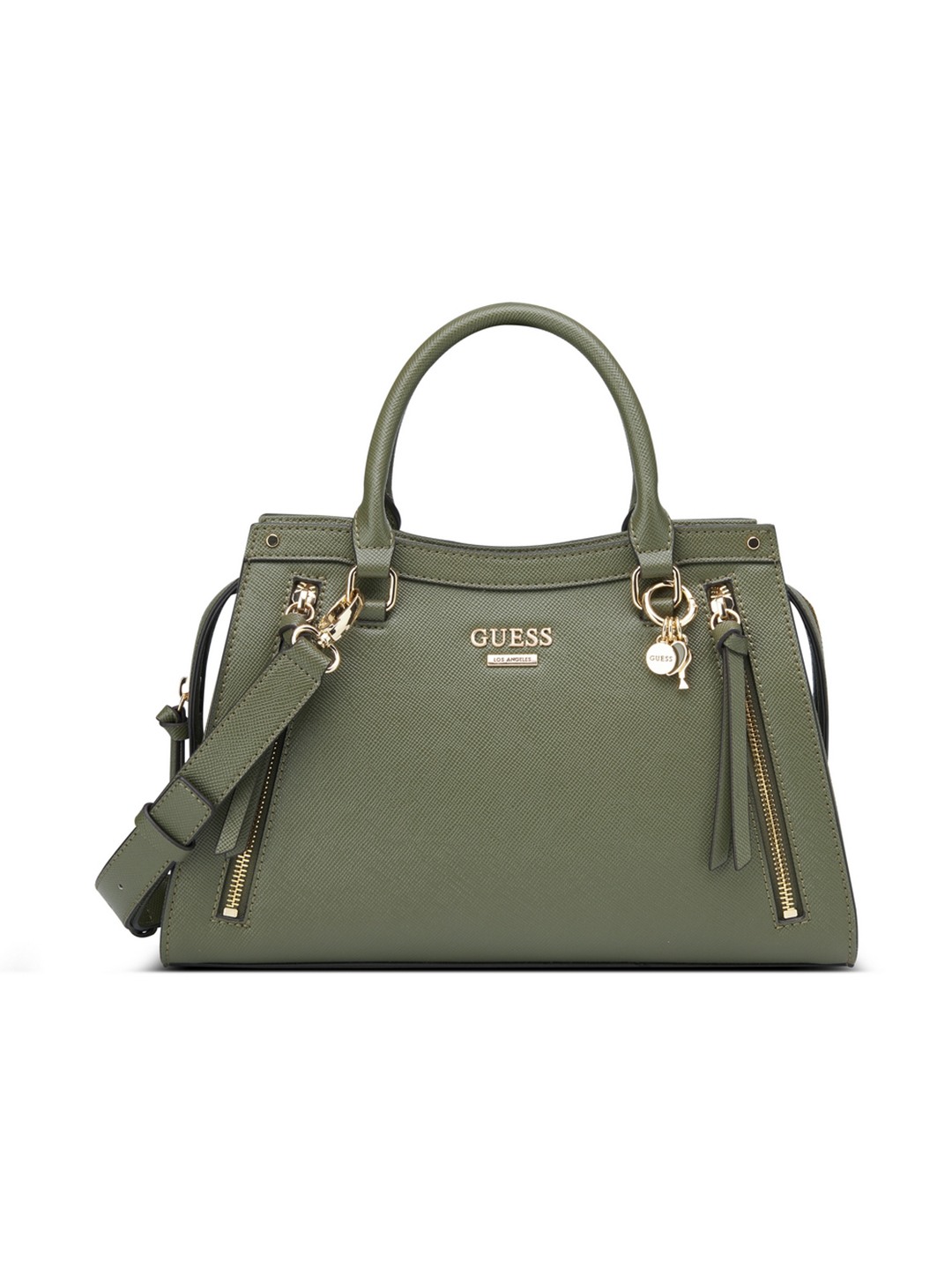 Olive Solid Wrenley Satchel Bag