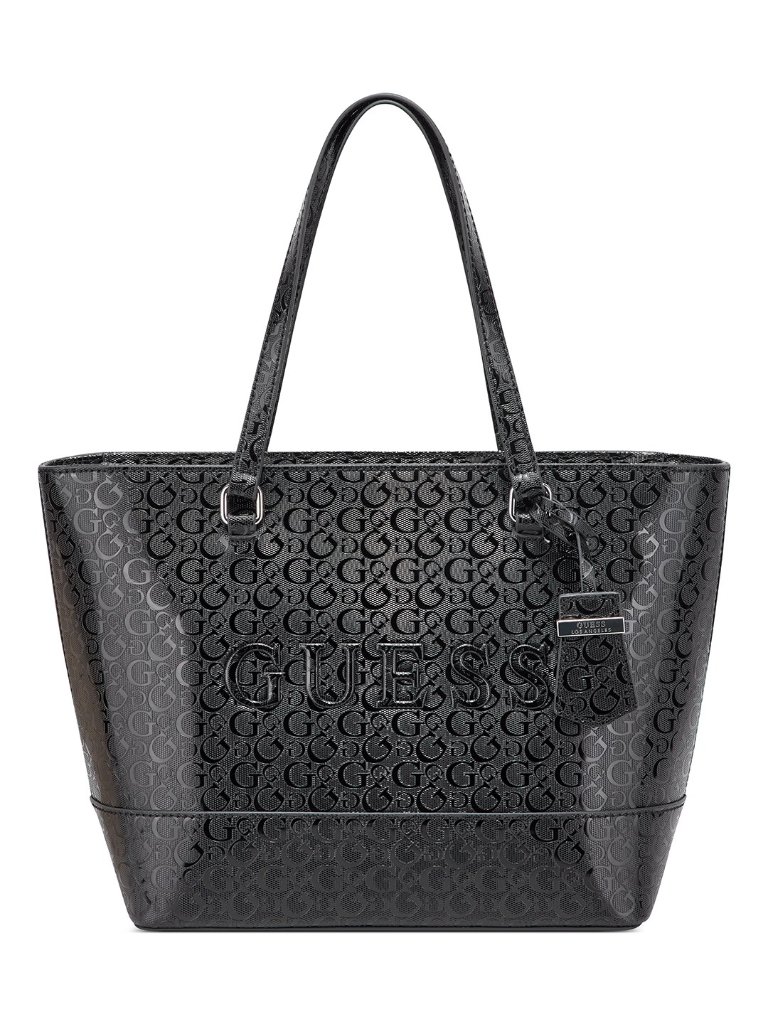 Black Printed Haddington Carryall Tote Bag