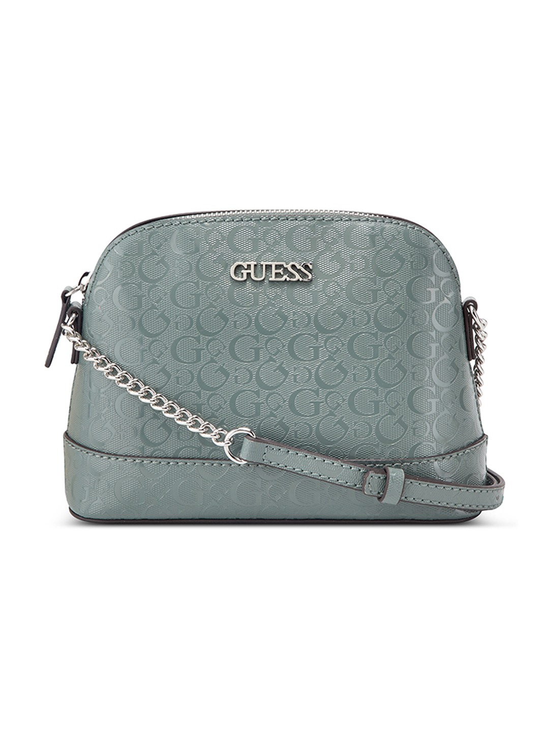 Green Tea Printed Tidewood Mini Crossbody Bag