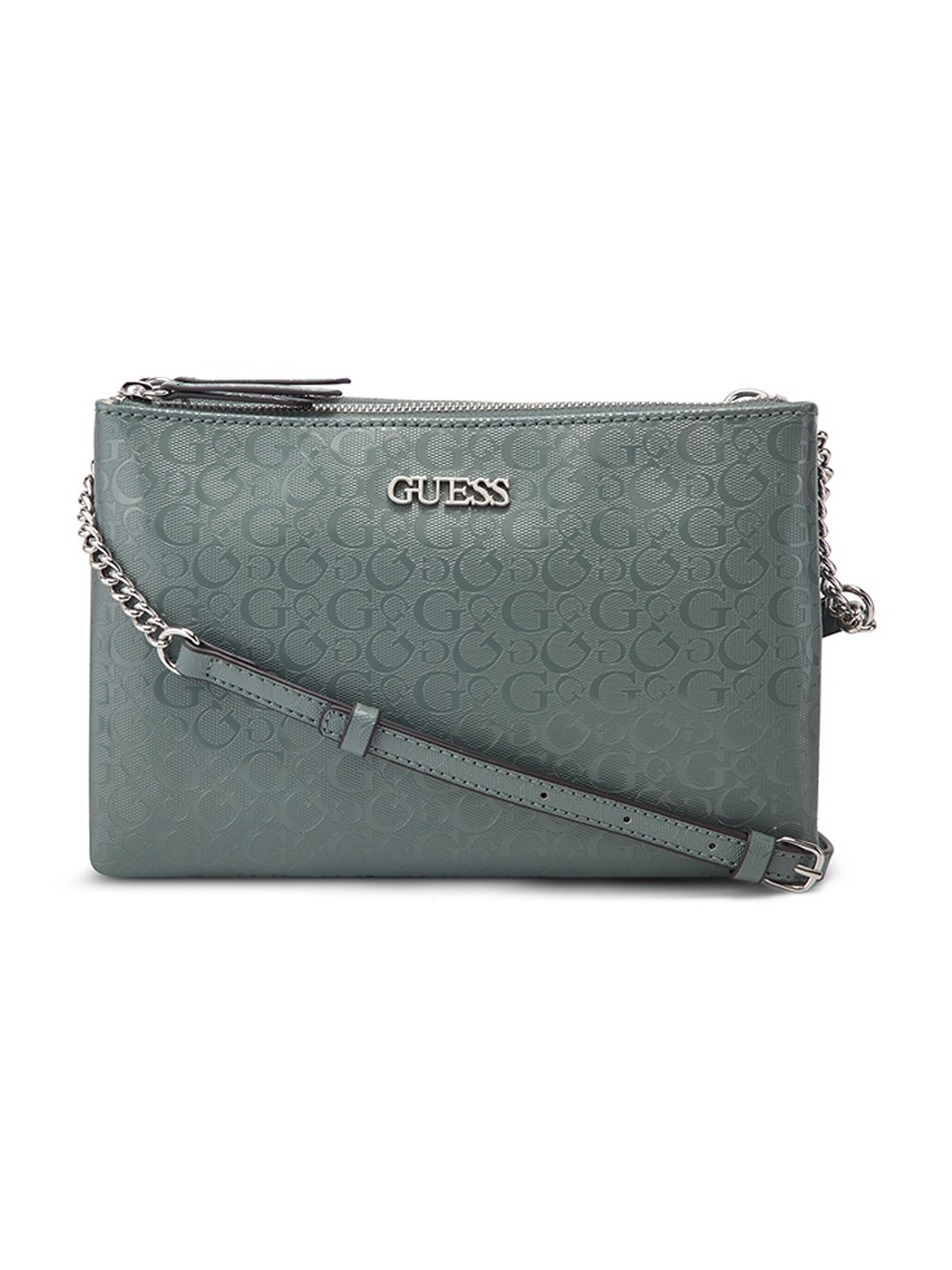 Green Tea Printed Tidewood Mini Crossbody Bag