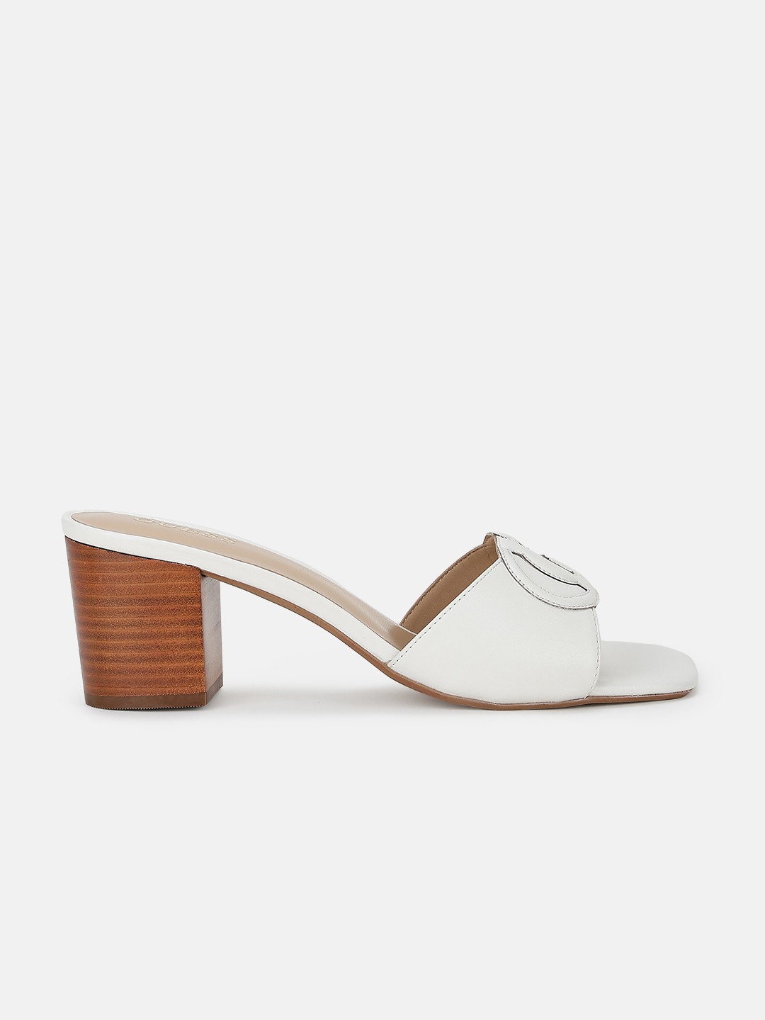 Women White Leather Dress Sandals